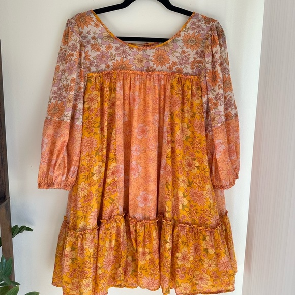 American Eagle Ruffled Tiered Mini Sundress - Picture 2 of 6